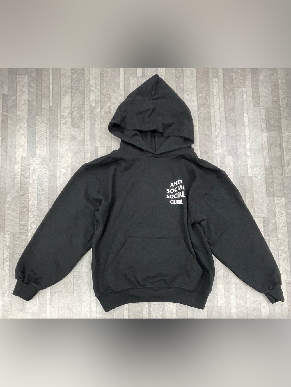 New ANTI SOCIAL SOCIAL CLUB Women's Black Clutching Pearls Hoodie - Picture 6 of 7